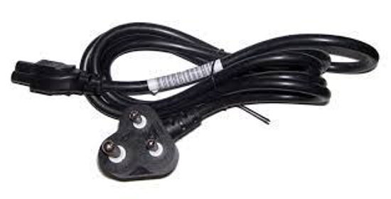 Picture of Power Cord / Power cable for Laptops (Black)