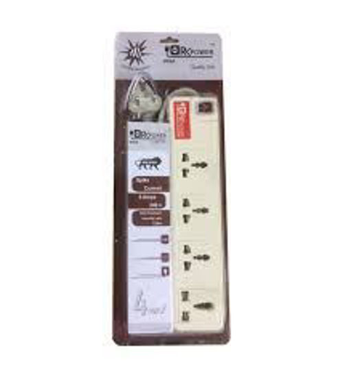 Picture of 401 Spike Guard(with Master Switch, Indicator, Safety Shutter, International Sockets )extension board