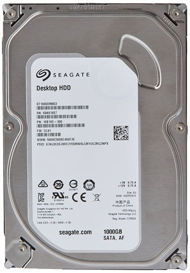 Picture of Seagate Barracuda 1TB Desktop SATA Internal Hard Drive