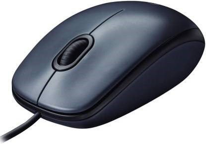 Picture of Logitech M90 Wired Optical Mouse  (USB, Black)