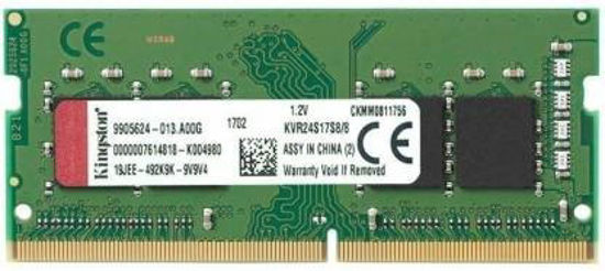 Picture of Kingston Black Hyper X DDR4 8 GB (Dual Channel) Laptop (HX424S14IB /8)