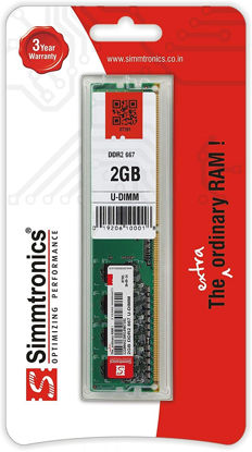 Picture of Simmtronics SIMMDDR2-9 2GB 667 MHz DDR2 Desktop RAM