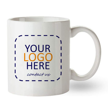 Picture of Personalized Mug with Company Logo | Corporate Gift,Diwali Gift in Bulk,Gift for Employee,Client,Partner,Customer,Associates