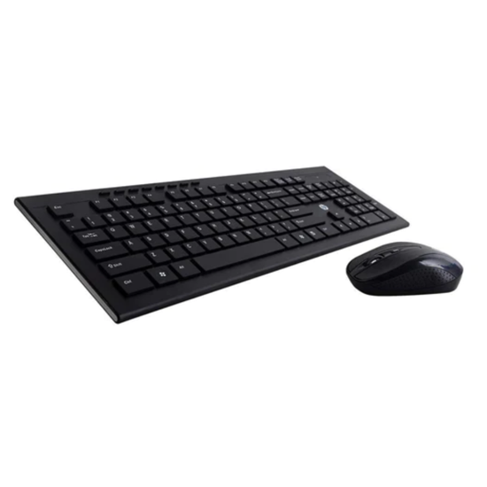 Picture of HP USB Wireless/Cordless Spill Resistance Keyboard and Mouse Combo (Black)