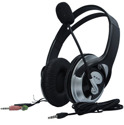 Picture of HP B4B09PA Headphones with Mic
