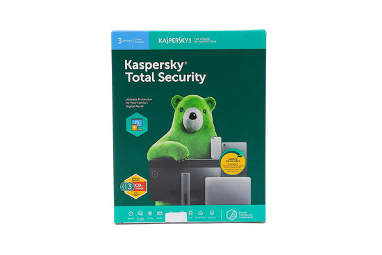 Picture of Kaspersky Total Security 3 Devices 1 Year (3 Individual Keys ) (CD)