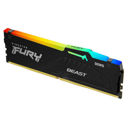 Picture of Kingston Fury Beast RGB 16GB 5600MT/s DDR5 CL36 DIMM Desktop Memory Single Module KF556C36BBEA-16