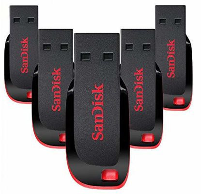 Picture of SANDISK CRUZER BLADE SDC50 USB 2.0 PENDRIVE(16GB)PACK OF 5