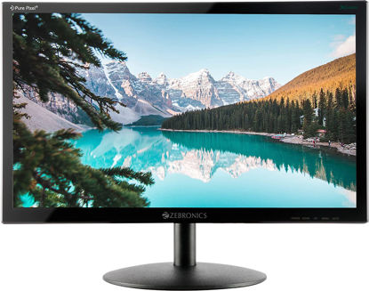 Picture of ZEBRONICS A22FHD LED (21.5") (54.61 cm) LED 1920x1080 Pixels FHD Resolution Monitor with HDMI