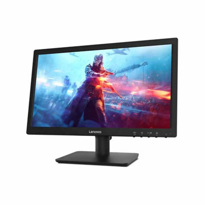 Picture of Lenovo - D19-10, 18.5 Inch (46.99 Cm) 1366 X 768 Pixels Led Hd Monitor, Tn Panel,