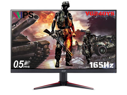 Picture of Acer Nitro VG240YS 23.8 Inch (60.45 Cm) IPS Full HD 1920 X 1080 Pixels, Gaming LCD Monitor