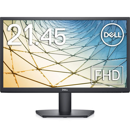 Picture of Dell 22" (55.88 Cm) FHD Monitor 1920 X 1080 Pixels @60 Hz, VA Panel, LED Backlight HDMI, VGA 8ms Response Time|SE2222H-Black