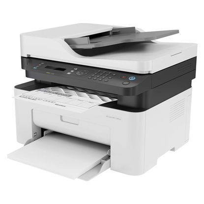 Picture of HP Laserjet 138fnw Monochrome Compact Wi-Fi Printer with Network Support for Reliable, Fast Printing (Print, Copy, Scan, Fax)