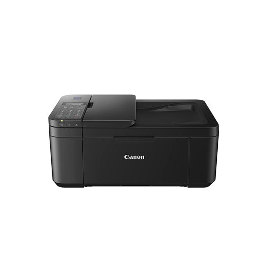Picture of Canon E4570 All-in-One Wi-Fi Ink Efficient Colour Printer with FAX/ADF/Duplex Printing (Black)- Smart Speaker Compatible, Standard