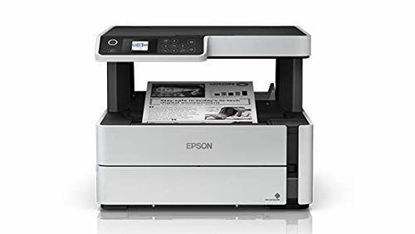 Picture of Epson M2170 Monochrome All-in-One WiFi,Networking, Auto Duplex InkTank Printer, Black, Medium