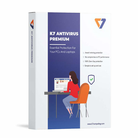 Picture of K7 Ultimate Security Antivirus Software 2023 |1 Device,1 Year| Threat Protection, Internet Security,Data Backup,Mobile Protection