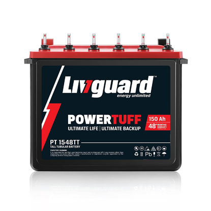 Picture of Livguard PT 1548TT 150 Ah Tall Tubular Battery for Home, Small Shops and Small Office