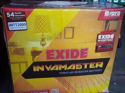 Picture of Exide Inva Master IMTT2000 Tall Tubular Battery, 200AH, Red