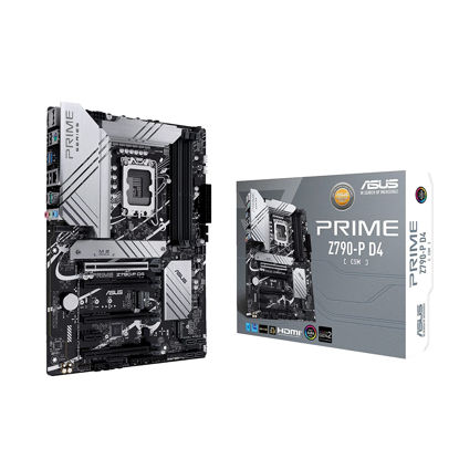 Picture of Asus Prime H610M-E D4 Intel Lga 1700 Mic-ATX Motherboard with Ddr4, Pcie 4.0, Dual M.2 Slots,