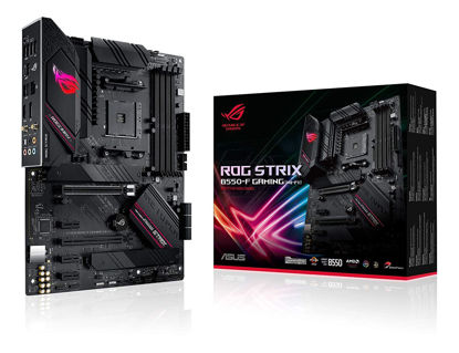 Picture of ASUS ROG Strix B550-F Gaming WiFi 6 AMD AM4 Socket for 3rd Gen AMD Ryzen ATX Gaming Motherboard with PCIe 4.0