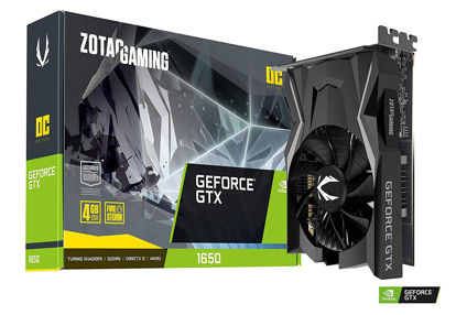 Picture of Zotac Gaming Geforce GTX 1650 OC 4GB GDDR6 Memory Graphics Card (pci_e)