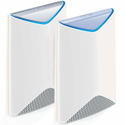 Picture of NETGEAR Orbi Pro Tri-Band Mesh WiFi System (SRK60)-Router & Satellite|Covers up to 5,000 sq. ft, 2 Pack, 3Gbps Speed|Router