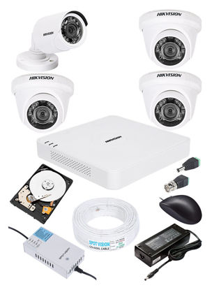 Picture of CP PLUS 2.4MP Full HD IR Dome Night Vision Camera, 3.6mm- 1080p CP-VAC-D24L2-V3