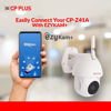 Picture of CP PLUS 4MP Outdoor Smart Wi-fi PT Camera | 360° with Pan & Tilt | Two Way Talk | Night Vision| SD Card (Up to 128 GB)