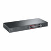 Picture of TP-Link 16 Port 10/100Mbps Fast Ethernet PoE Switch | 16 PoE+ Ports @194W, w/ 2 Uplink Gigabit RJ45 Ports