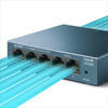 Picture of TP-Link LS105G 5-Port Desktop/Wallmount Gigabit Ethernet Switch, Ethernet Splitter, Plug & Play, 10/100/1000 Mbps RJ45, Steel Case