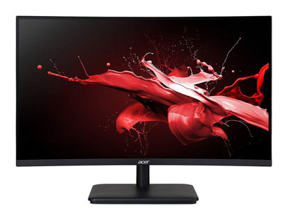 Picture of Acer ED270R 27 Inch (68.58 Cm) 1920 X 1080 Pixels Full Hd 1500 R Curved Gaming LCD Monitor with LED Back Light Technology I 165Hz Refresh Rate I AMD Freesync I 2 X Hdmi 1 X Display Port, Black