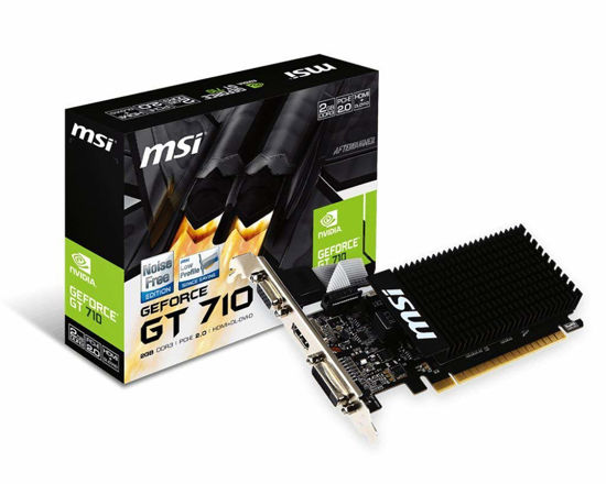 Picture of MSI GT 710 2 GB ddr3_sdram pci_e 2GD3H LP DDR3 Gaming Graphic Card